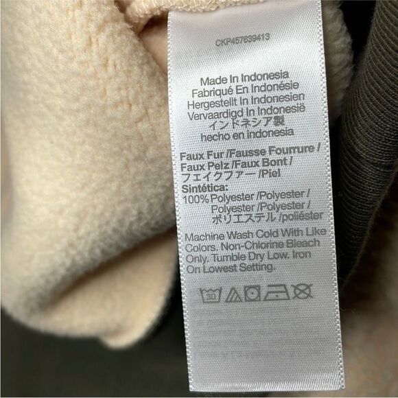 Madewell (Re)sourced Mens Size XXL Sherpa Half-Zip Sweatshirt - Picture 12 of 12